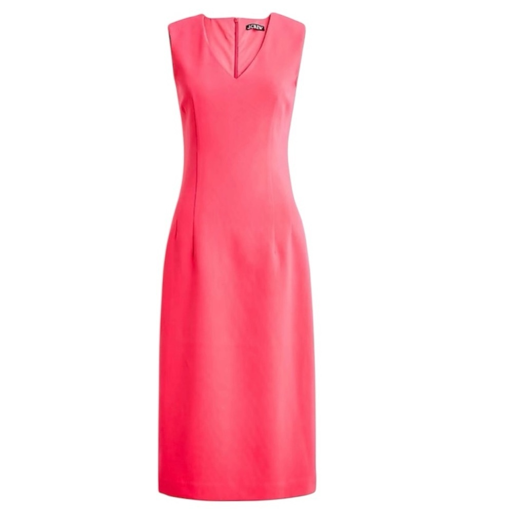 J.Crew | Interview Dress Four-Season Stretch in Raspberry Sorbet Size 10 NWT